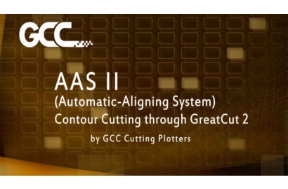 AAS II (Automatic-Aligning System) Contour Cutting Through GreatCut 4